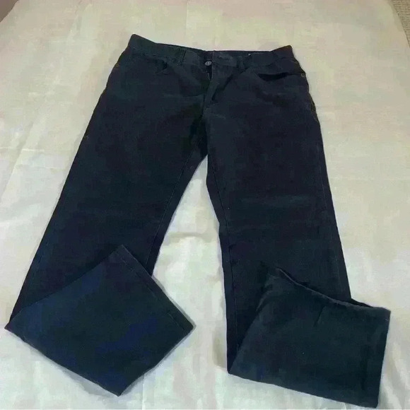 Mens Nautica Pants Size 30x30 Classic Fit Blue Flat Front Cotton Chino Casual - Picture 1 of 7